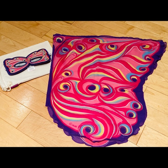 Rainbow Wing/Mask Set - Picture 4 of 4